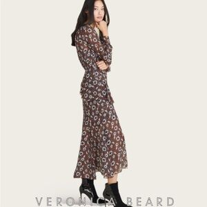 veronica beard ruben cotton midi dress Veronica Beard - Ruben Pebble Stone Midi Dress
